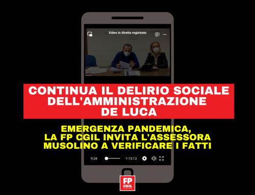 Comune di Messina ed emergenza pandemica. La FPCGIL Messina invita l’Assessora Musolino a fare un giro negli Uffici comunali per constatare la realtà dei fatti.