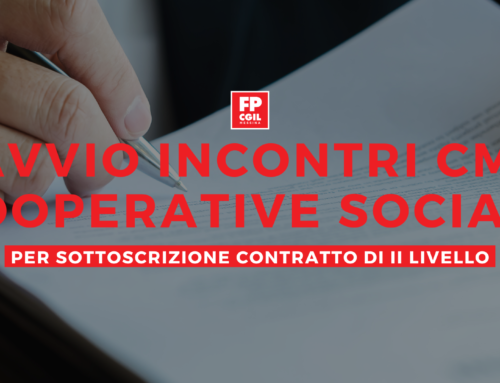 Riavvio incontri CMPR Cooperative Sociali per sottoscrizione contratto di II livello